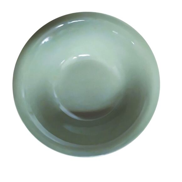 💚 Set of 2 Vintage Sage Green Bowls (8.5" & 5.5") | MCM USA Mismatched🥄 - Picture 9 of 14